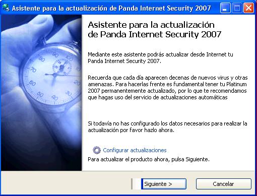 Panda Internet Security 2007 Updates